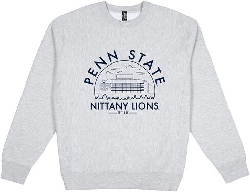 College Sports Heavyweight Crewneck Sweatshirt - Fleece Unisex Officially Licensed NCAA Men’s and Women’s Sweatshirt in Saudi Arabia