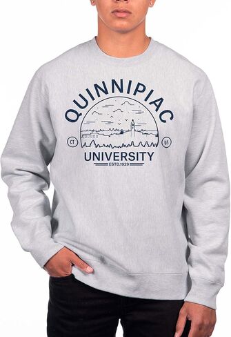 College Sports Heavyweight Crewneck Sweatshirt - Fleece Unisex Officially Licensed NCAA Men’s and Women’s Sweatshirt in Saudi Arabia