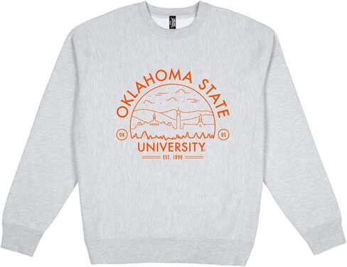 College Sports Heavyweight Crewneck Sweatshirt - Fleece Unisex Officially Licensed NCAA Men’s and Women’s Sweatshirt in Saudi Arabia