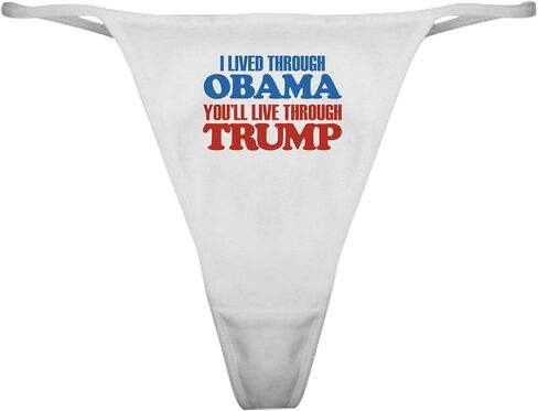 CafePress سوف تعيش من خلال ملابس داخلية كلاسيكية من ترامب، سراويل داخلية نسائية in Saudi Arabia