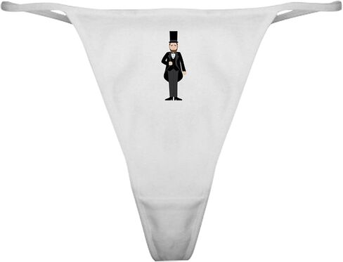 CafePress Abraham Lincoln President Classic Thong Underwear, Womens Panties in Saudi Arabia