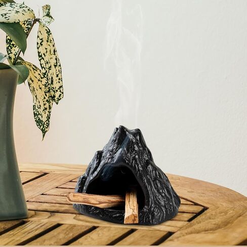 حامل وعاء التلطخ من السيراميك - موقد مريمية 14 سم للتأمل واليوجا، ديكور المزرعة، هدية الانتقال لمنزل جديد in Kuwait