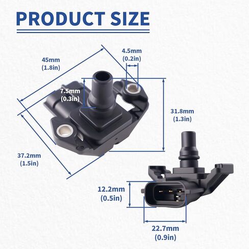 3089953 مستشعر ضغط مشعب السحب، مستشعر MAP، مناسب لـ Polaris Sportsman 500 EFI، Sportsman Touring 500، Sportsman Forest EFITractor، Ranger 500 EFI 2006-2011 استبدال 3089895 in Kuwait