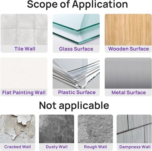 Arch Magnetic Wall Decal, 47" x 17" Magnetic Chalkboard for Wall, Self Adhesive Peel and Stick Wall Decal with Starter Kit for Home, Playroom and Classroom in Kuwait