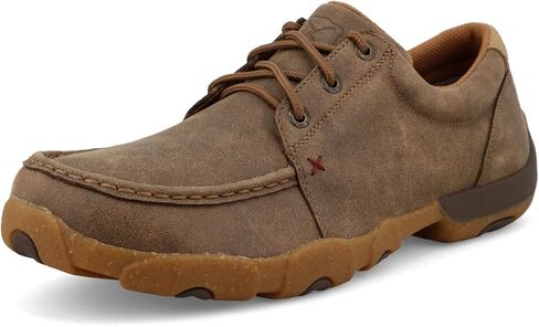 Twisted X Men's Boat Shoe Ultralite X Shitake Driving Moc in Saudi Arabia