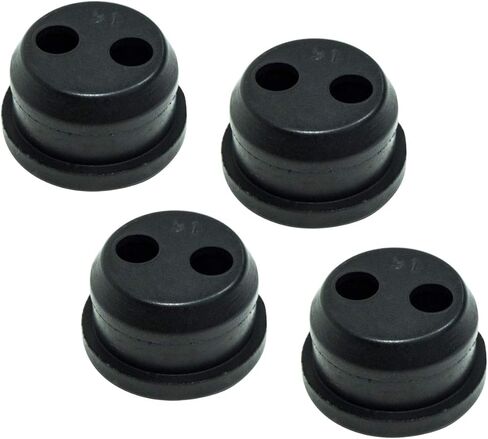 ECHO 4PK Genuine OEM 2 Two-Hole Fuel Tank Grommet Seals for HC, 1001, 1500, 2000, 2100 & 13211544330 in Kuwait