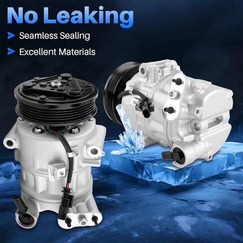 157271 ضاغط مكيف الهواء AC لسيارة شيفروليه تشيفي كروز 1.4L 2012-2015 Limited 2016 w/Clutch استبدال CO 22226C 13412250 13414019 in Saudi Arabia