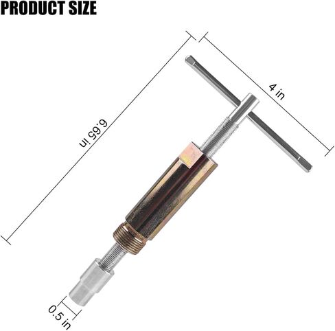 Compression Sleeve Puller Tool, Sleeve Remover for 1/2" Compression Fitting to Remove Ferrule & Nut of Pipe 03943, Ferrule Removal Plumbing Tool for Corroded Frozen Supply Stops in Kuwait