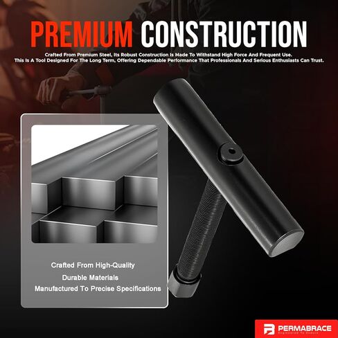 Yoke Puller for Automotive Trucks Cars for Removing Yokes from Driveshafts & Differentials - Compatible with Ford, for Chevy/GM, for Ram 1500-3500 & Other Class 1-2 Vehicles in Kuwait