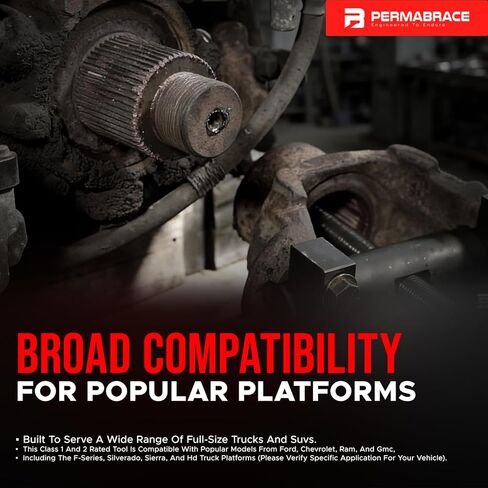 Yoke Puller for Automotive Trucks Cars for Removing Yokes from Driveshafts & Differentials - Compatible with Ford, for Chevy/GM, for Ram 1500-3500 & Other Class 1-2 Vehicles in Kuwait