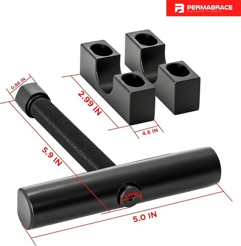 Yoke Puller for Automotive Trucks Cars for Removing Yokes from Driveshafts & Differentials - Compatible with Ford, for Chevy/GM, for Ram 1500-3500 & Other Class 1-2 Vehicles in Kuwait