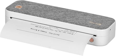 Original PeriPage A4 Paper Printer Direct Thermal Transfer Wirless Printer Mobile 210mm Mini Mobile Photo Printer USB BT Connection with 1 Roll Thermal Paper Support 2''/3''/4'' Paper Width in Saudi Arabia
