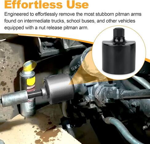 Intermediate Pitman Arm Puller Compatible with Medium Duty Trucks, School Busses, & More Vehicles, Intermediate Pitman Arm Puller for Class 3-5 Trucks and Equipment, 10388 in Saudi Arabia