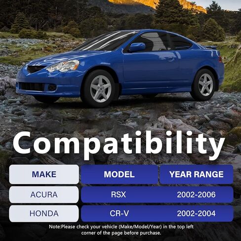 قطعة واحدة من أنبوب خرطوم مدخل منقي هواء المحرك مع مشابك متوافقة مع Honda CR-V 2002-2004 & Acura RSX 2002-2006 حذاء أنبوب مدخل الهواء يستبدل # 696-031 HS0014 17228-PNE-G00 in Kuwait