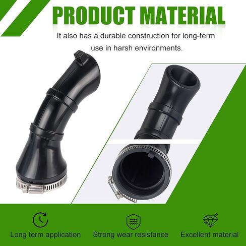 Air Box Lid Cover Cap & Seal + SNORKEL DUCT for Yamaha Blaster 200 1988-2006 in Saudi Arabia