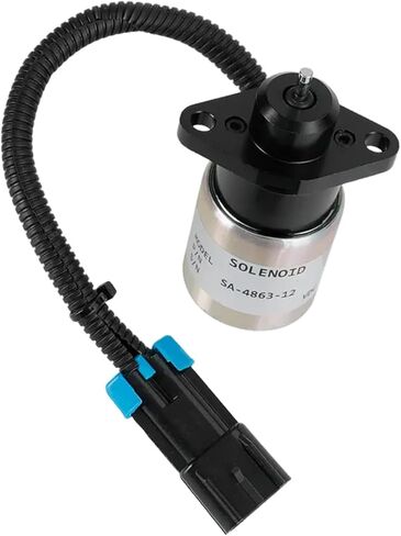 0175-12A5C9S 12 V Stop Solenoid SA-4863-12 Fits For Kubota For Woodward Engine 017512A5C9S SA486312 in Saudi Arabia