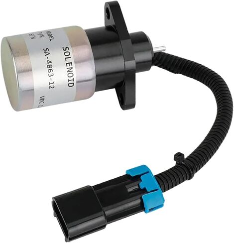 0175-12A5C9S 12 V Stop Solenoid SA-4863-12 Fits For Kubota For Woodward Engine 017512A5C9S SA486312 in Saudi Arabia