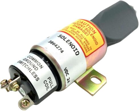Shut Off Solenoid Valve 3864274 For Cummins 6CT 8.3 For CAT 3064 3066 in Saudi Arabia