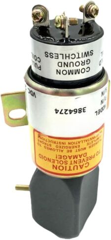 Shut Off Solenoid Valve 3864274 For Cummins 6CT 8.3 For CAT 3064 3066 in Saudi Arabia