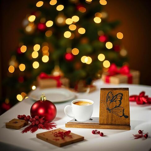 حامل كتب خشبي مثلث، خادم قراءة زاوية الكتاب، حامل مسند الكتب لمحبي الكتب، هدايا عيد الميلاد، هدايا عيد الميلاد، خادم كتب خشبي لمحبي الكتب in Kuwait