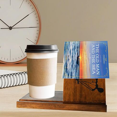 حامل كتب خشبي مثلث، خادم قراءة زاوية الكتاب، حامل مسند الكتب لمحبي الكتب، هدايا عيد الميلاد، هدايا عيد الميلاد، خادم كتب خشبي لمحبي الكتب in Kuwait