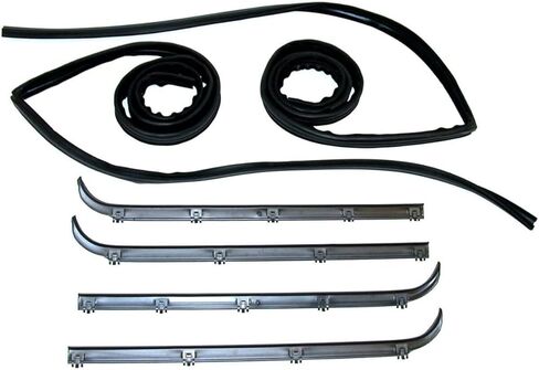 Kf2007 Industries Door Seals Set of 6 for Ford for Bronco 1989-1996 for Bronco II 1989-1990 for F150 1989-1998 for F250 1989-1997 for F350 1989-1997 in Saudi Arabia
