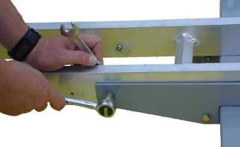 Aluminum Motorcycle Dirt Bike Carrier Trailer Hauler 2" Hitch Rack Ramp in Saudi Arabia
