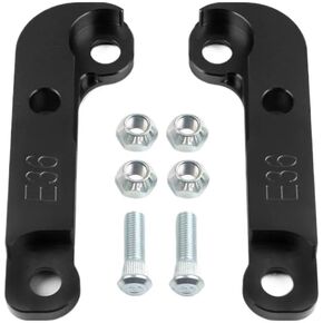 Aluminium 2pc Drift Lock Kit Increase Turn Angle About 25% Compatible with E36 E60 E90 E70(Red) in Kuwait