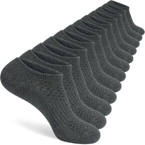 جوارب رجالي 100% قطن مبطنة بدون عرض، جوارب منخفضة القطع ماصة للرطوبة وجوارب رياضية جيدة التهوية in Kuwait