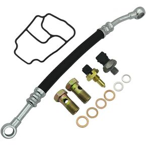Engine Oil Filter Housing Gasket Kit Fits for BMW E46 E39 E53 E85 325Ci 530i X5 Z3 in Kuwait