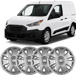 Generic DT1Z-1130-C DT1Z1130C أغطية العجلات متوافقة مع 2014-2020 Ford Transit Connect 16 بوصة مجموعة أغطية العجلات/العجلات، فضي (مجموعة من 4)# DT1Z-1130-C,DT1Z1130C in Kuwait