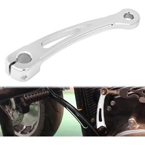 HDBUBALUS Motorcycle Shifter Lever Inner Shift Shifter Arm Rod Lever Fit for Harley Touring 1988-2023 Softail 1986-2017 Tri 2008-2023 Chrome in Kuwait