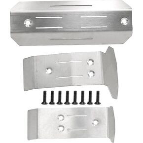 Stainless Steel RC Chassis Guard Skid Plate Guard for Traxxas 1/16 Mini Maxx 4WD RTR Brushless Monster Truck 107154-1 Upgrade Parts in Saudi Arabia
