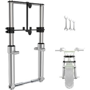 شوكة أمامية صغيرة للدراجة من FRP، مجموعة تعليق الدراجة الصغيرة - متوافقة مع Coleman CT100U، Monster Moto MMB80/105، Motovox MBX10/11، Baja DB30، نماذج عالمية 80cc 105cc، ضمان 10 سنوات، أسود in Kuwait