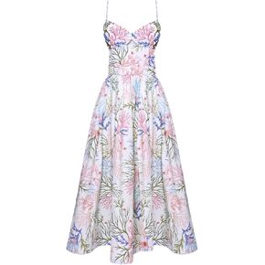 PatBO Seaweed Flutter Midi Dress in Kuwait