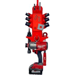 حل تأطير القطب الكل في واحد بجيب Lineman متوافق مع مجموعات مقابس Lineman Combo من كلاين وميلووكي مع تخزين لعداء صواميل النقل ومسدس التأثير in Kuwait