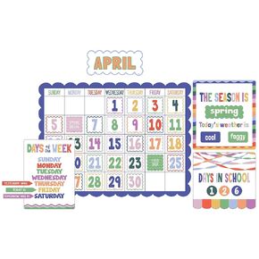 Teacher Created Resources Color Crush Calendar Bulletin Board (TCR9361) in Kuwait