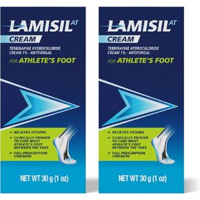 Lamisil 1% Athlete’s Foot Cream, Fast Relief Athlete’s Foot Treatment, Relieves Symptoms, Antifungal Cream 30g in Kuwait