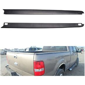 غطاء تغليف حاجز السرير الجانبي 6.5 'أغطية السكك الحديدية الجانبية اليسرى واليمنى تناسب 2004-2005 Ford F150 4L3Z-99291A40-BAA 4L3Z-99291A41-BAA in Kuwait