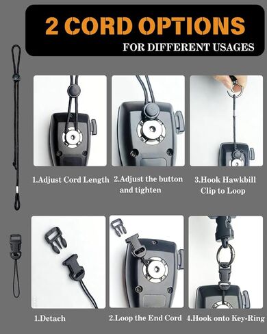 14-PCS Radio Holder Set, 360°Adjustable 28" Retracting with 4 Mounting Screws, 4 Steel D-Loops, 2 Long & 2 Short Ropes, Used in Low-Light Conditions, Easy Install for Truck in Saudi Arabia