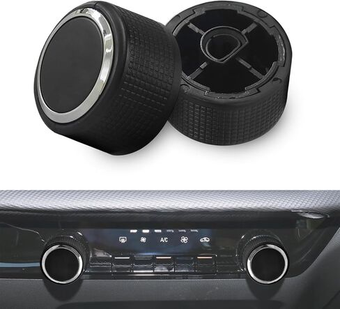 2PCS Volume Control Knob Radio Knob, Radio Repair Kit Replacement Button Compatible with 07-13 Chevy Tahoe Silverado GMC Acadia Sierra Denali Yukon, Audio Volume Control Knob Replacements GM 22912547 in Saudi Arabia