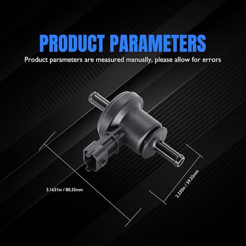 صمام تنظيف علبة HiSport 28910-26900 - متوافق مع Hyundai Accent 2006-2011 Elantra 2007-2012 Equus 2011-2013 Genesis 2009-2014 متوافق مع Kia Rio 2006-2012 Rio5 2006-2011 Soul 2010-2011 in Kuwait