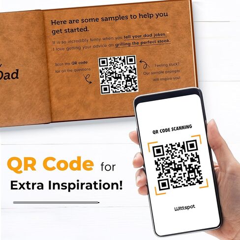 What I Love about Dad Book, Fill-in-the-Blank Leather Cover Book for Dad - Christmas Gifts for Dad from Daughter, Son, Kids - Birthday Gifts for Dad, Dad Birthday Gifts - Dad Christmas Gifts, Stocking Stuffer in Kuwait