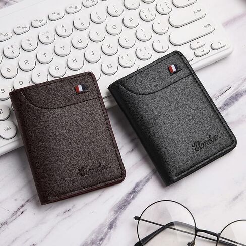 New Super Slim Wallet PU Leather Mini Credit Card Wallet Purse Card Holders in Saudi Arabia