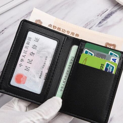 New Super Slim Wallet PU Leather Mini Credit Card Wallet Purse Card Holders in Saudi Arabia