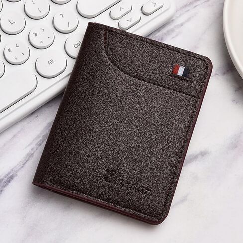 New Super Slim Wallet PU Leather Mini Credit Card Wallet Purse Card Holders in Saudi Arabia