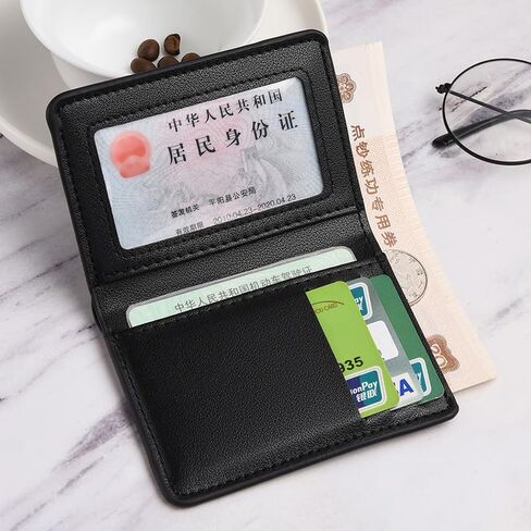 New Super Slim Wallet PU Leather Mini Credit Card Wallet Purse Card Holders in Saudi Arabia