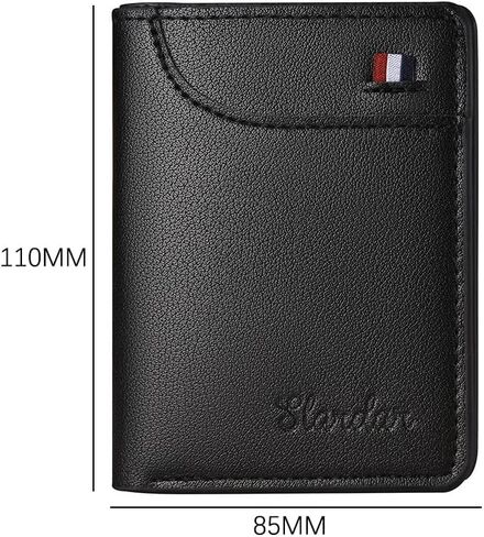 New Super Slim Wallet PU Leather Mini Credit Card Wallet Purse Card Holders in Saudi Arabia