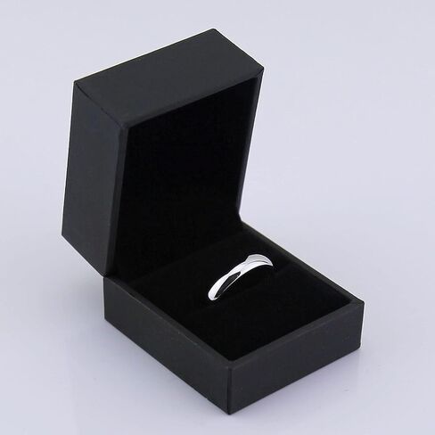 Custom Engraved White Tungsten Carbide 4mm Polished Center Tiled Wedding Band Ring in Saudi Arabia