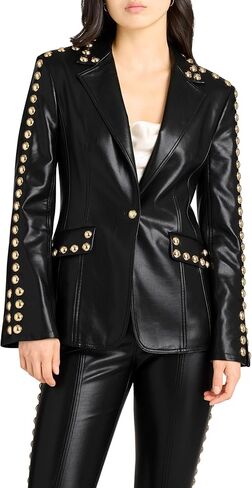 Cinq à Sept Womens Studded Milly Jacket in Saudi Arabia
